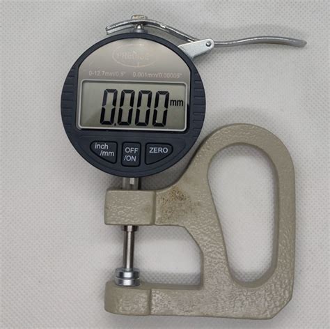 plastic film thickness meter